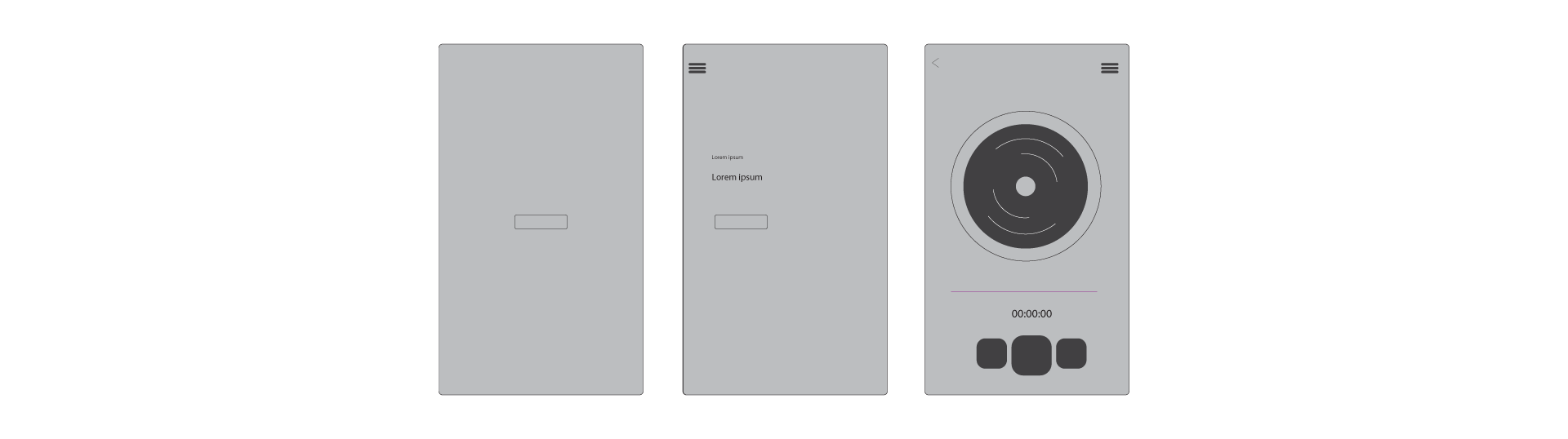 flybye wireframes