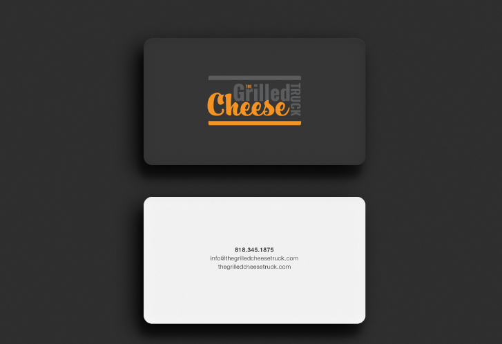 grilled cheese truck business cards